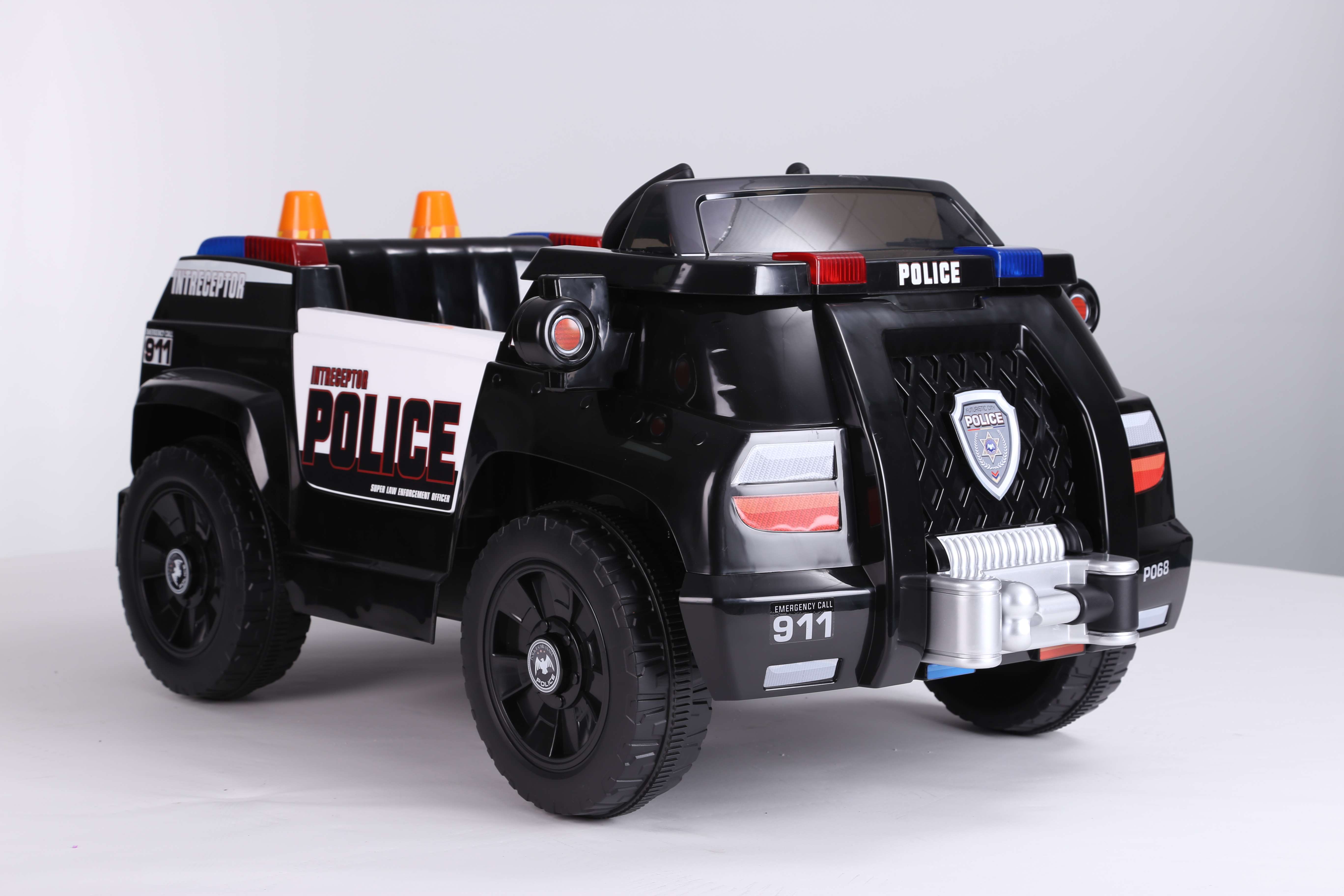 2019  ride on car children electric cars for  Children  police  car JJ305