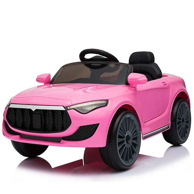 cheap  2.4G  RC children pink electric toy kids ride on car BBH-1288