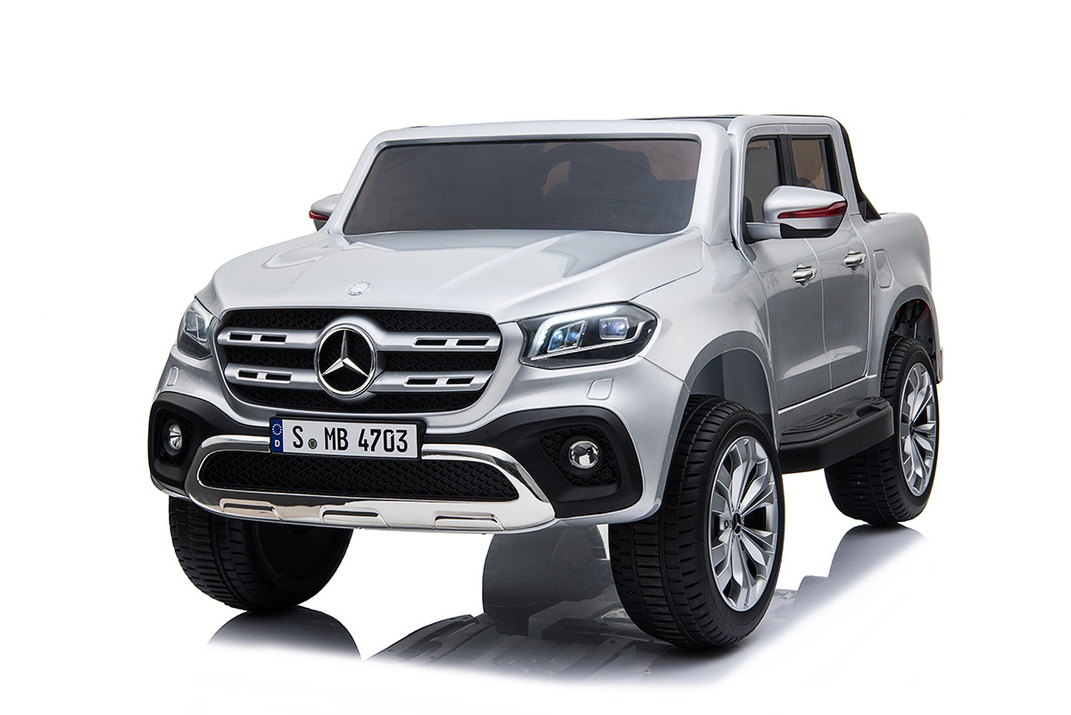 2019 Hot sale license benz children electric car baby ride on car pickup truck XMX606