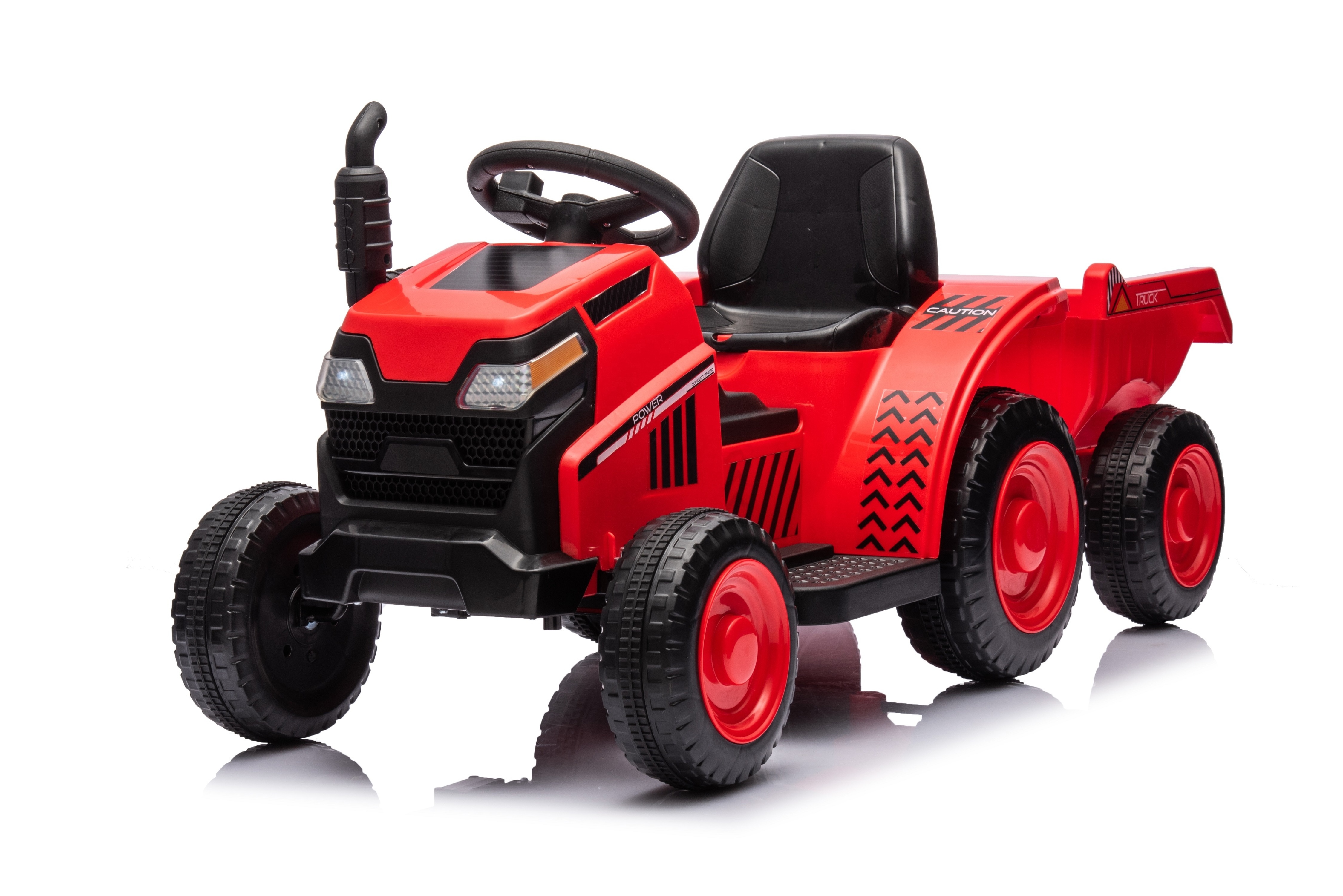 2024 New Kids Electric Tractor Ride On Car with trailer