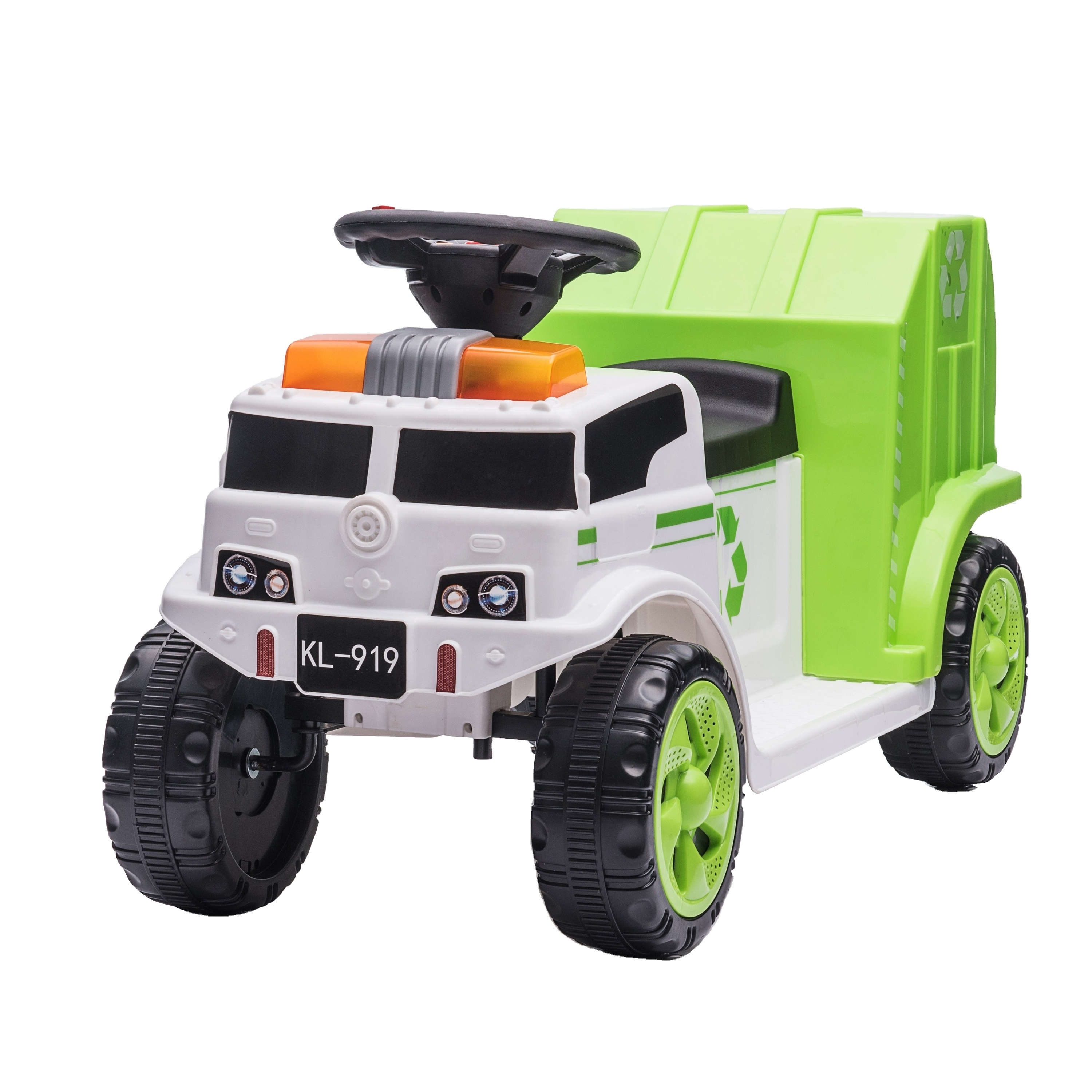 2021 new  design China supplier hot Children 12V electric car  ride on car Garbage sorting truck