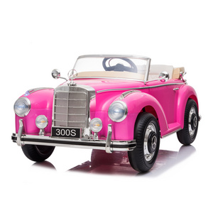 2020 most hot benz 300S for boy kids CLASSIC toy ride on car girl pink