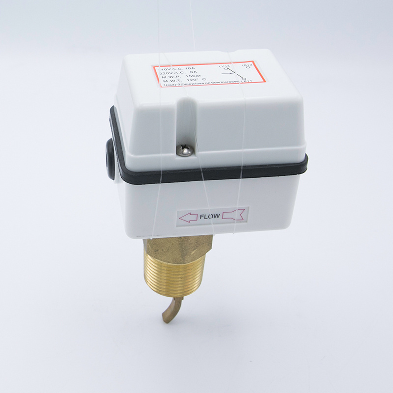 Paddle Hvac Explosion Proof Auto Intelligent Control Water Flow Sensor In Line Flow Switch