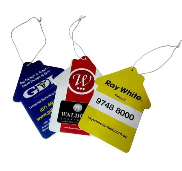 Promotional Paper Car Fragrance Air Freshener All Scents Refresh Paper Air Freshener