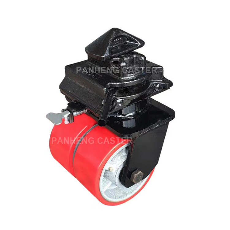 150mm 200mm 250mm 300mm Dolly Caster Wheels For Shipping Container