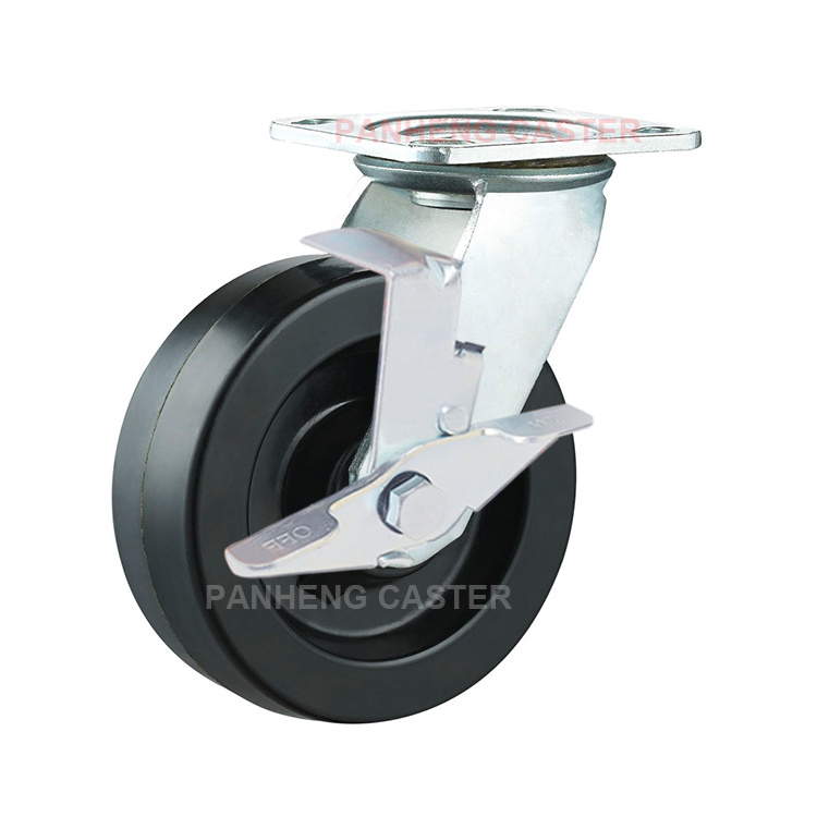 China Manufacturer Heavy Duty Double Bearing 100mm Castor Wheel