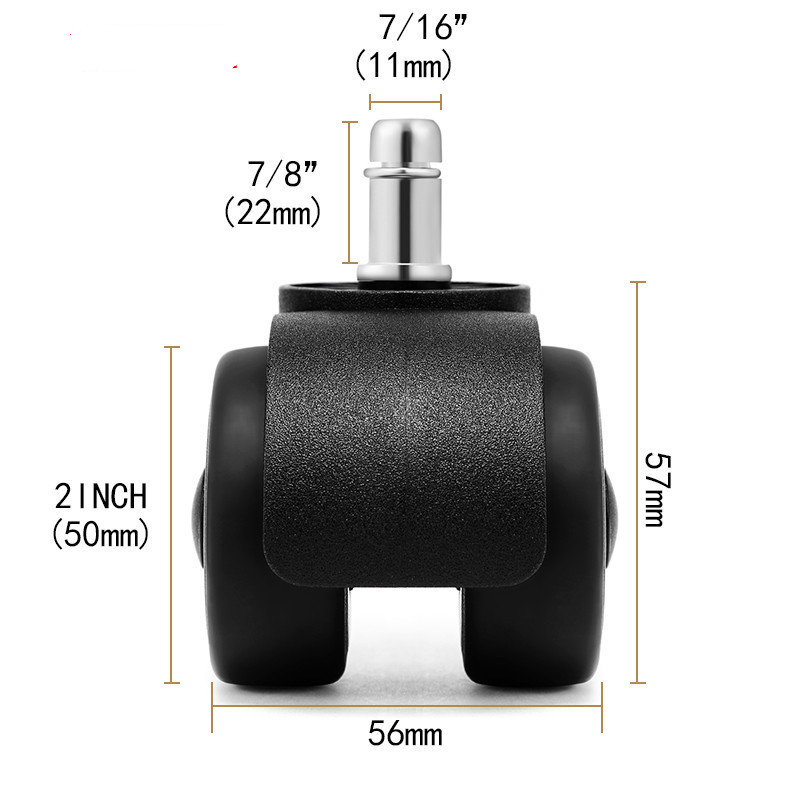 PH003 Universal Mute Chair Wheel 2