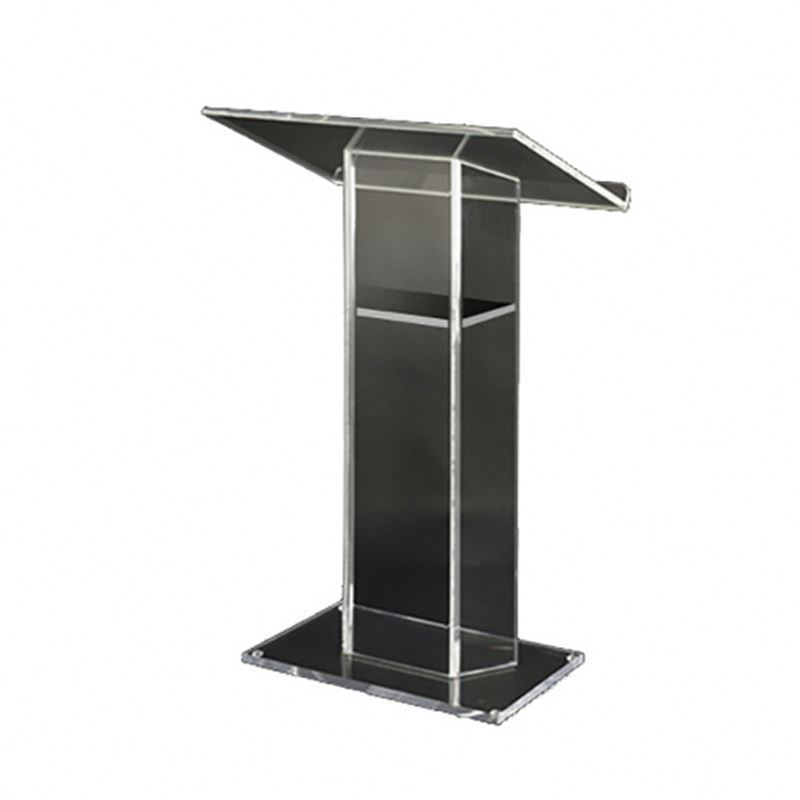 custom lucite acrylic podiums for school public speech acrylic lectern stand