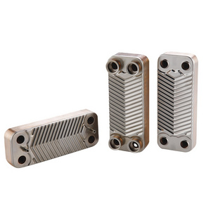 CB10High Quality Industrial Plate Heat Exchanger Air to Water Brazed Heat Exchanger  boiler parts