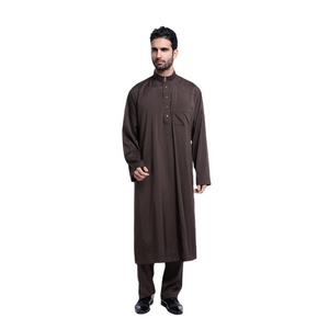 Trending Products 2021 New Arrivals Islamic Clothing Wholesale Kaftan Arab Men Robe Ethnic Clothing India & Pakistan Clothing