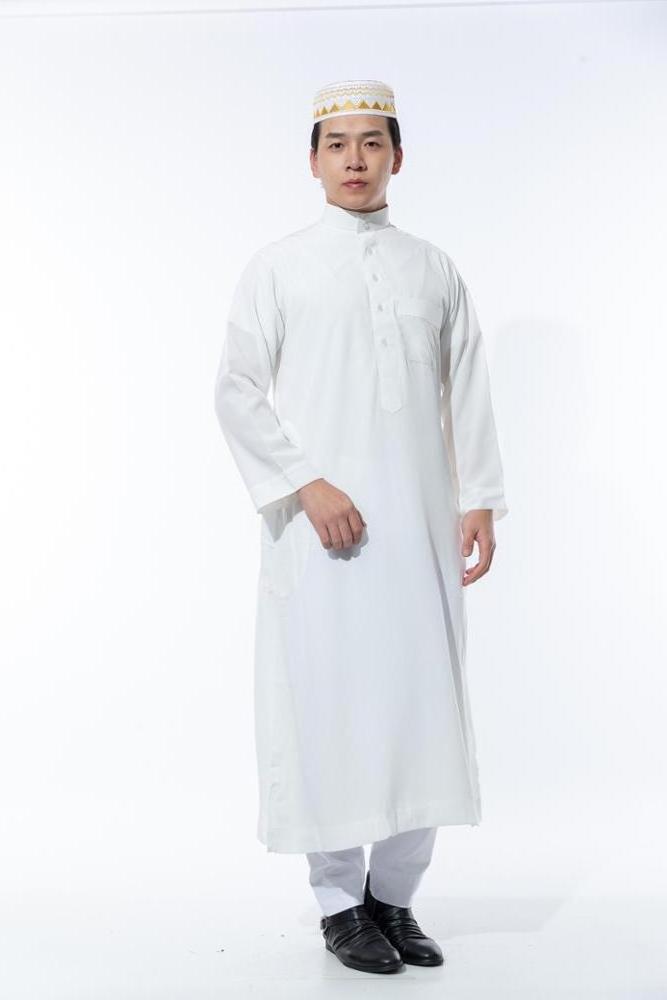 Men's Thobe's ,saudi Daffah Thobes Arabian Robes of Muslim Thawb Top Velvet Daffah Thobe Clothing,mens Adults Middle East