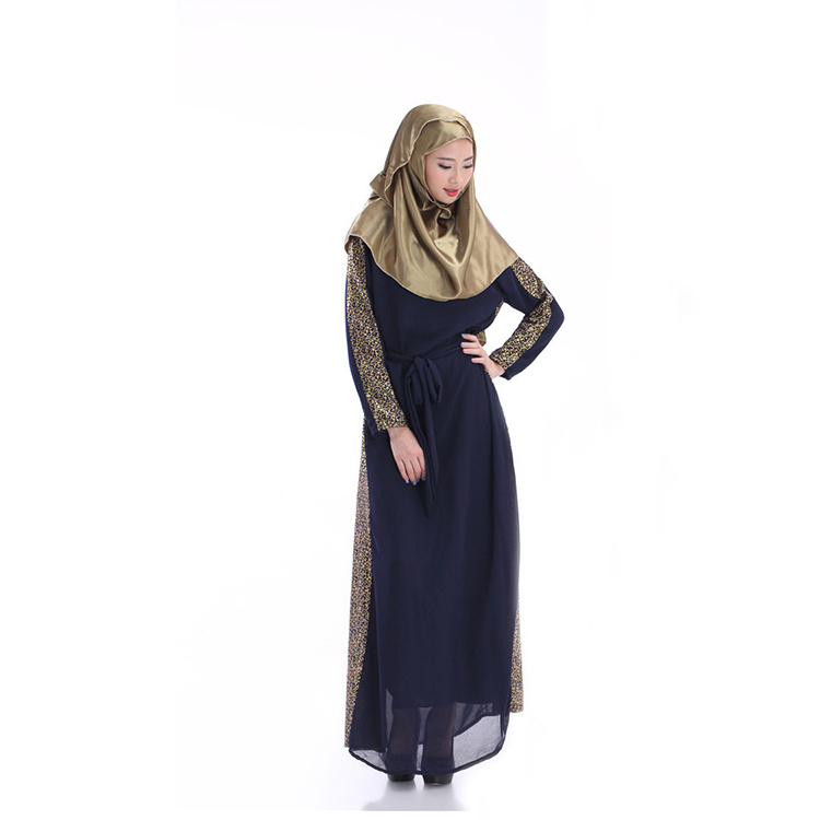 Best Selling Fashionable Islamic Clothing Muslim Dress Chiffon Abaya