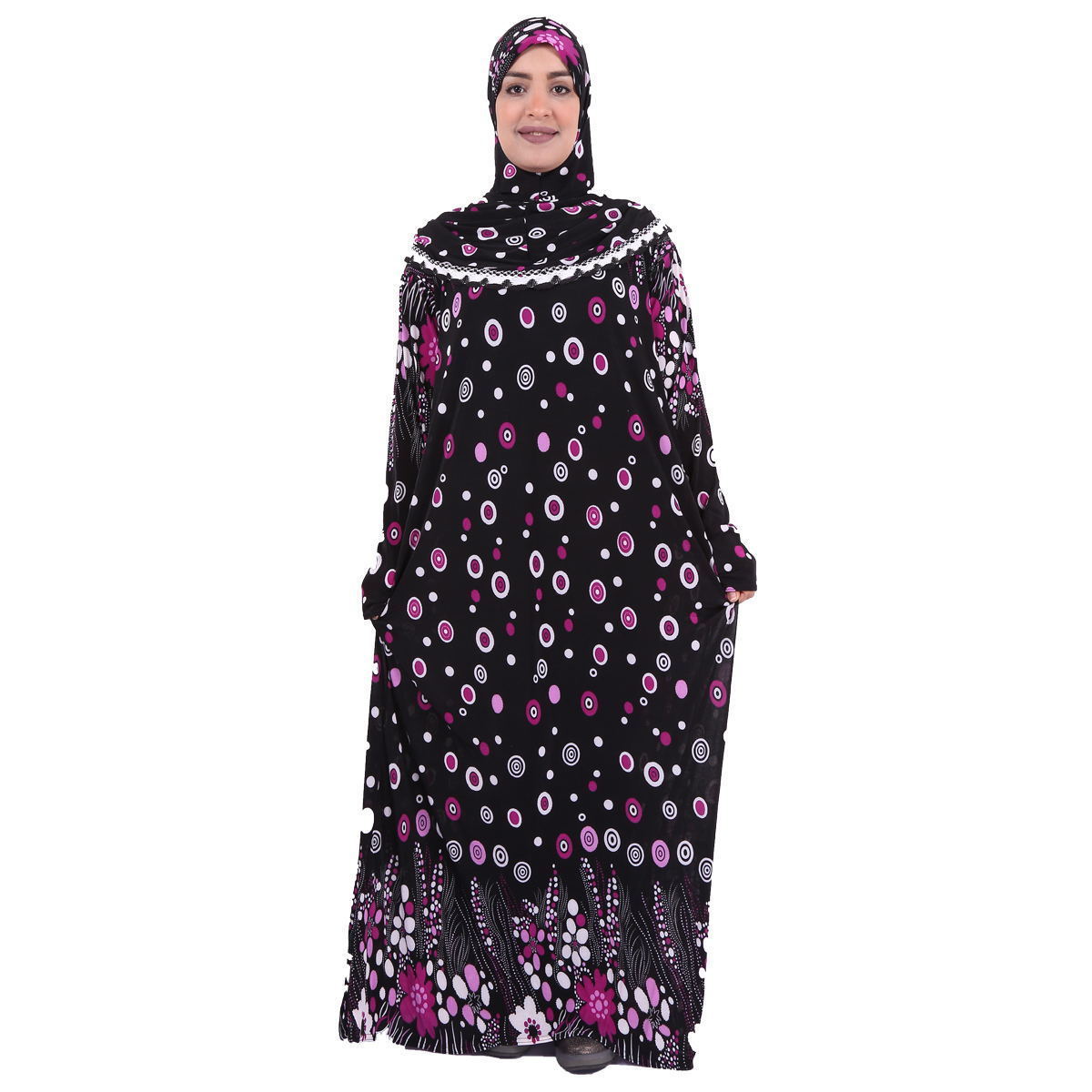 2022 Hot Selling  Abaya Islamic Clothing Muslim Women Prayer Muslim Dress Long Prayer Hijab Israel Prayer shawl