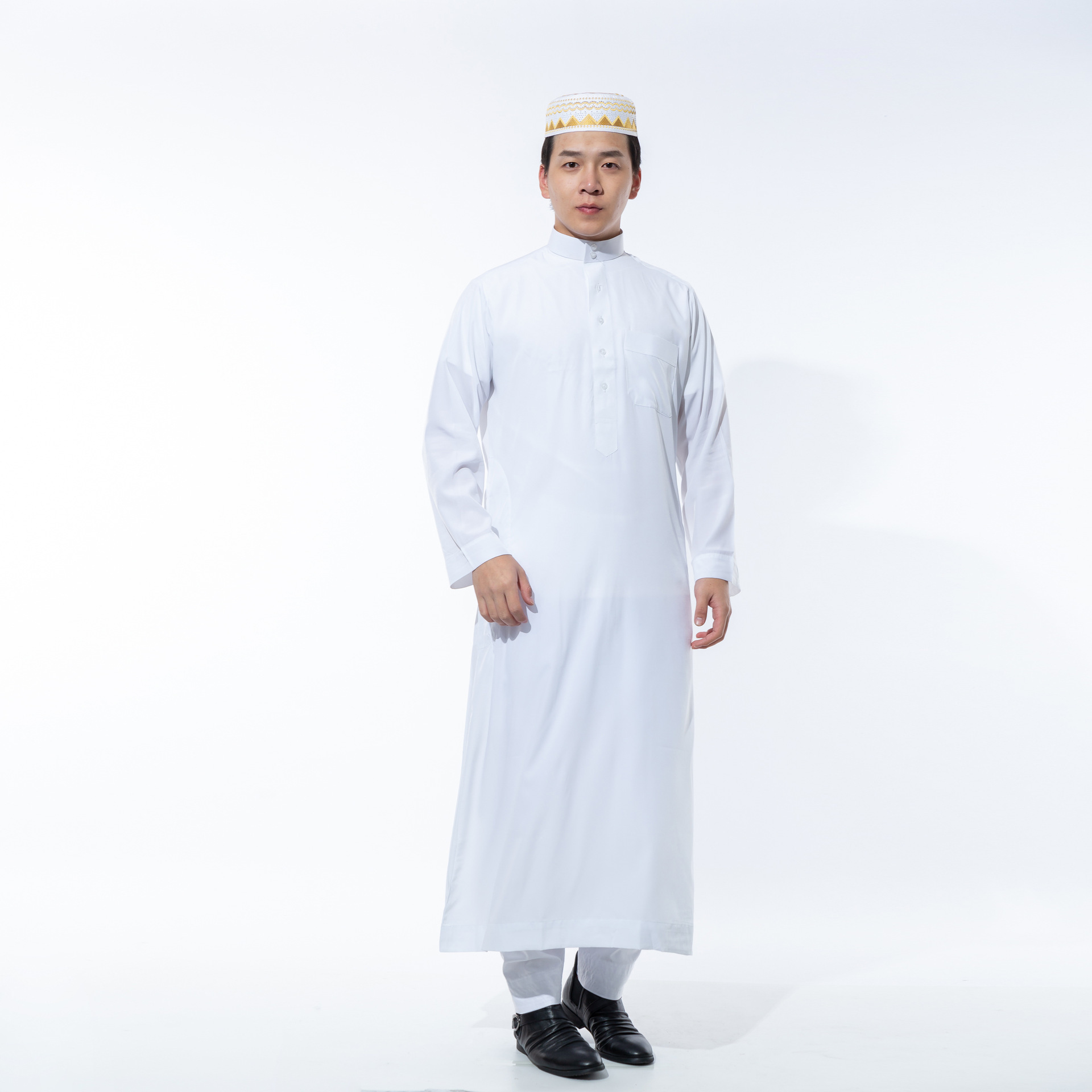 Men's Thobe's ,saudi Daffah Thobes Arabian Robes of Muslim Thawb Top Velvet Daffah Thobe Clothing,mens Adults Middle East