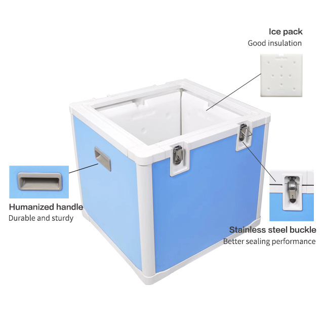 Vaccine carrier VIP board cool cooler box with vacuum insulation panel long lasting