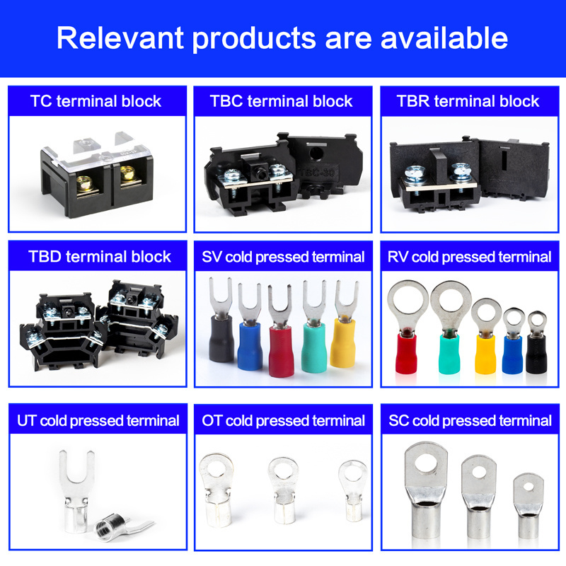 15A 3P 600V double row screw 20-16 AWG Brass conductor terminal TB1503 fixed type terminal block