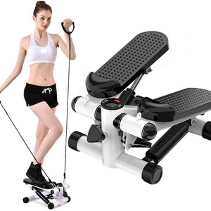 Mini Stepper with Exercise Equipment for Home Workouts, Hydraulic Fitness Stair Stepper