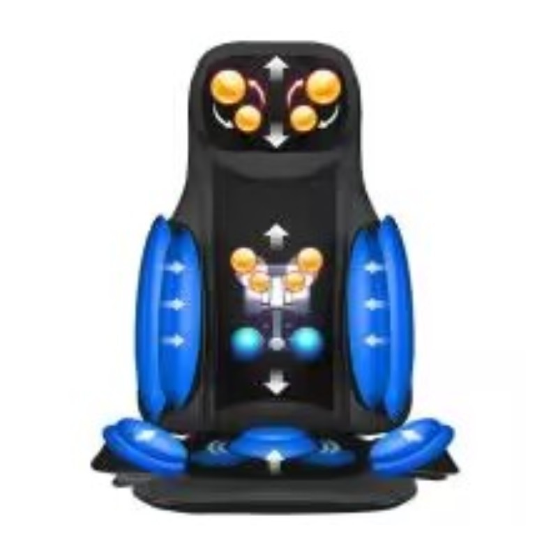 Phenitech Hot Selling Driver Seat Back Massage Chair Car Massage Seat Cushion Vibration and Heating 5 Motors