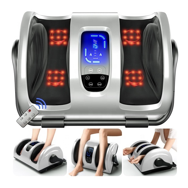 Shiatsu Foot Leg Massager, Kneading Rolling for Foot, Calf, Ankle, Leg, Improve Blood Circulation