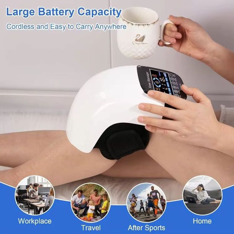 Wireless Heating Kneepad Multifunctional Knee Warm Heating Massager Cross-Border Infrared Pneumatic Leg Massager