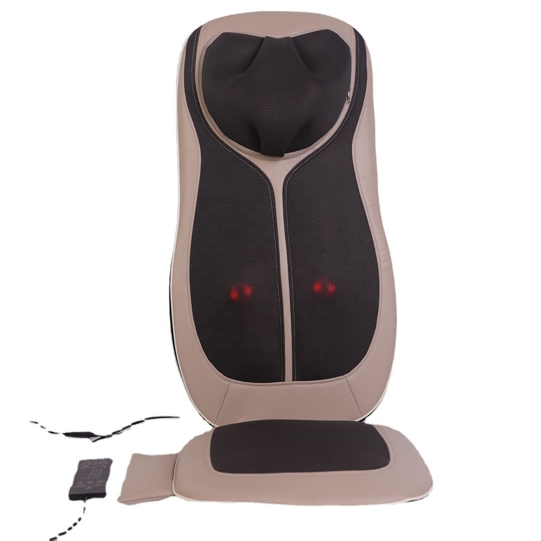 Car massage cushion seat, shiatsu massage cushion, vibration massage cushion