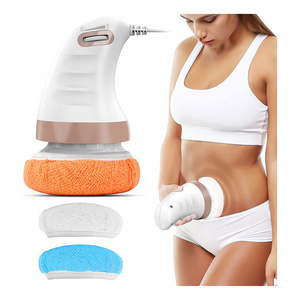 Body Sculpting Machine, Handheld Body Cellulite Massager with 8 Washable Pads, Beauty Shaping Massager for Belly, Waist