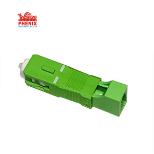 SC/Male to LC/Female Simplex Single Mode Fiber Optic Adapter