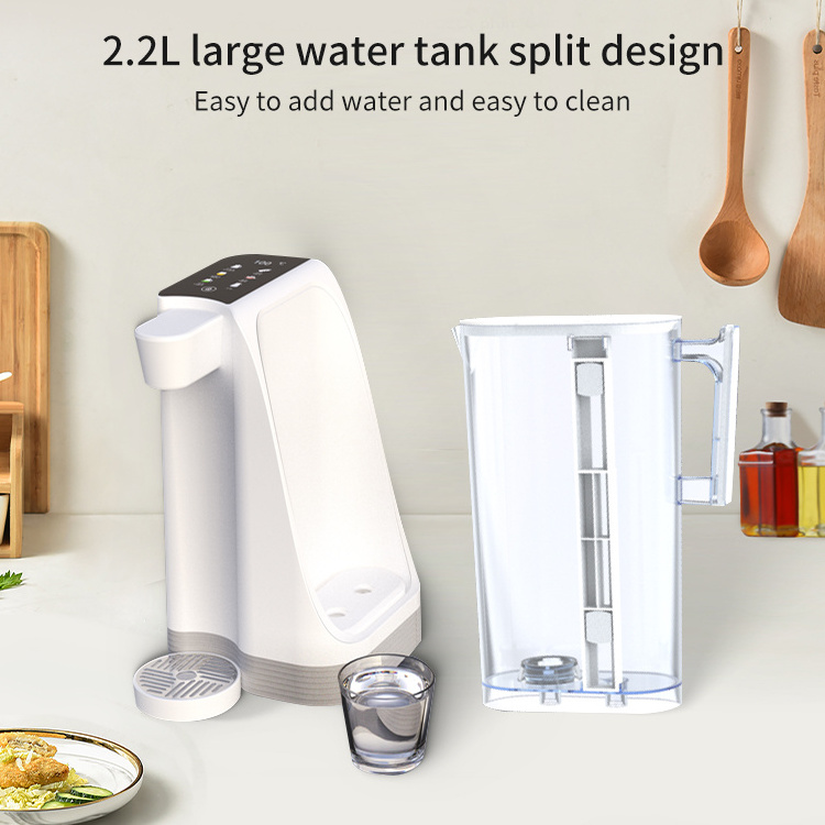 Smart hot water dispenser filter Instant hot countertop water dispenser for office