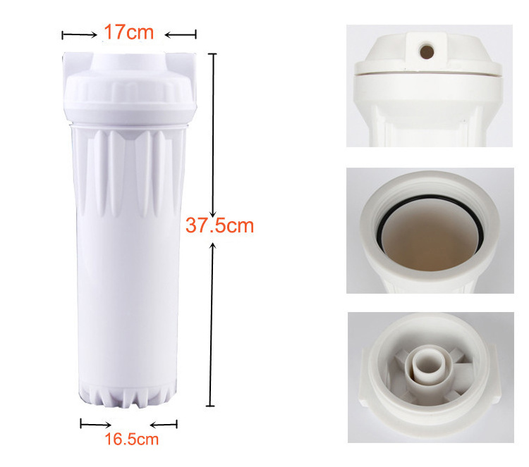 High pressure water filter housing/ PVC material cartridge filter housing