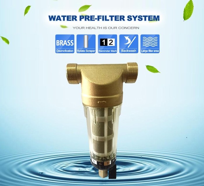 Domestic stainless steel screen sediment sand water filter/prefilter/pre-filter