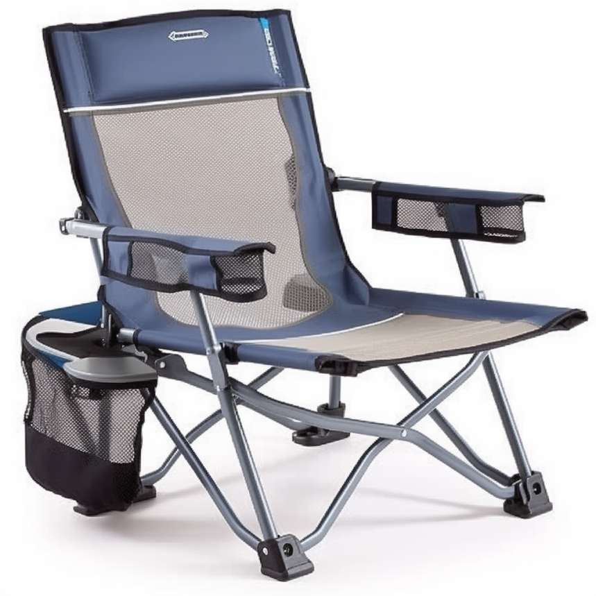 Oversized Compact Tri Fold Portable Beach Chair Folding Camping Beach Chair