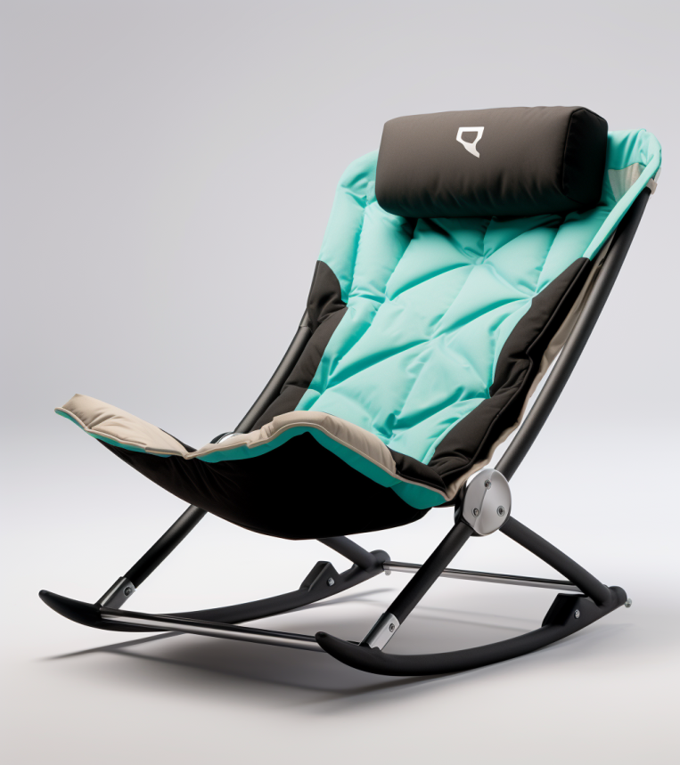 Outdoor Best Quality Heavy Duty Folding Rocking Reclining Camp Chair