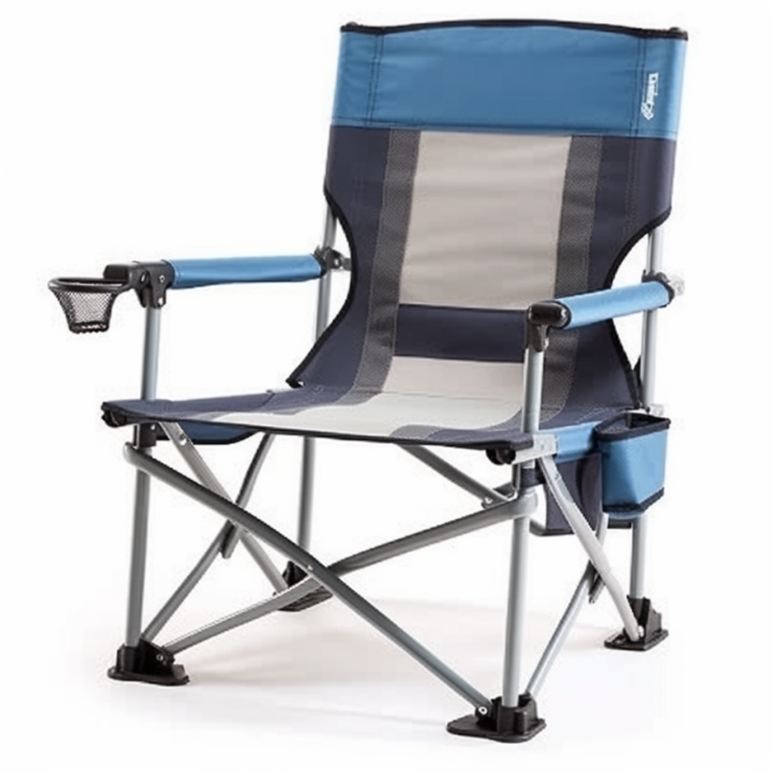 Oversized Compact Tri Fold Portable Beach Chair Folding Camping Beach Chair