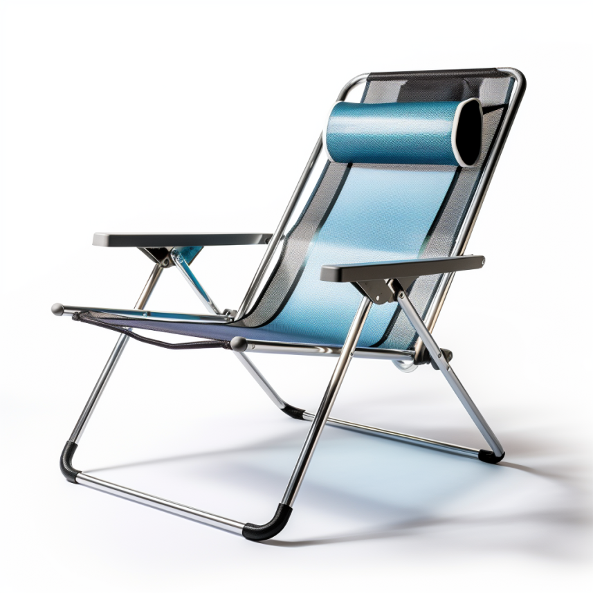 Zero Gravity Outdoor Aluminum Lightweight Folding Chaise Lounge Chair