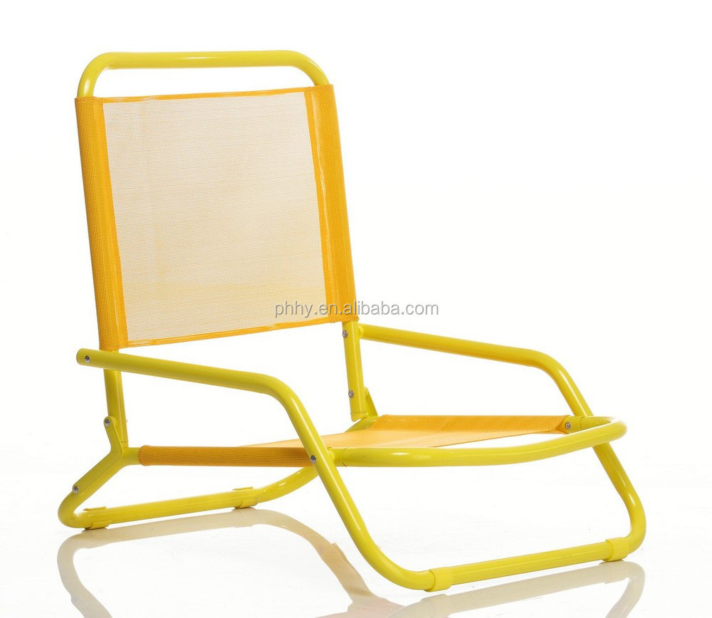 Aluminum Beach Chair With Textile Seat And Backrest