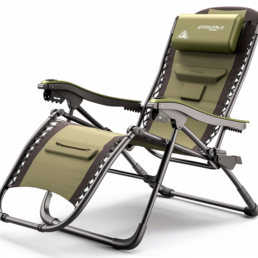 Best Heavy Duty Zero Gravity Outdoor Camping Chair Lightweight Rocking Chair