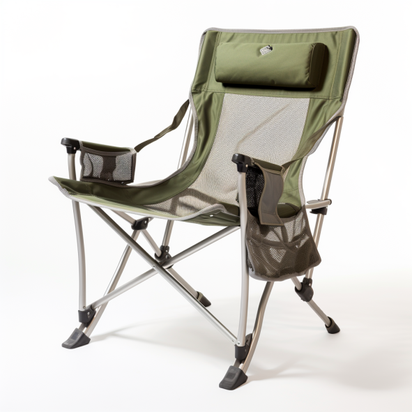 Heavy Duty Oversized Rocking Camp Chair Lightweight Camping Beach Chair