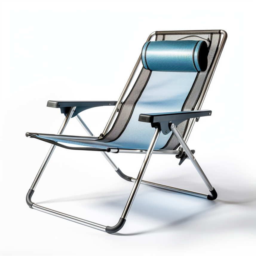 Zero Gravity Outdoor Aluminum Lightweight Folding Chaise Lounge Chair