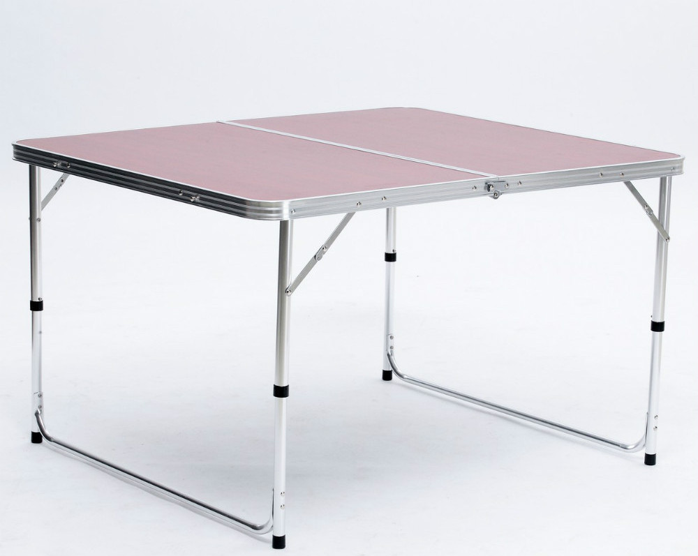 Portable aluminum briefcase folding table outdoor