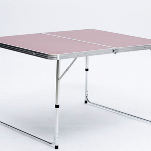 Portable aluminum briefcase folding table outdoor