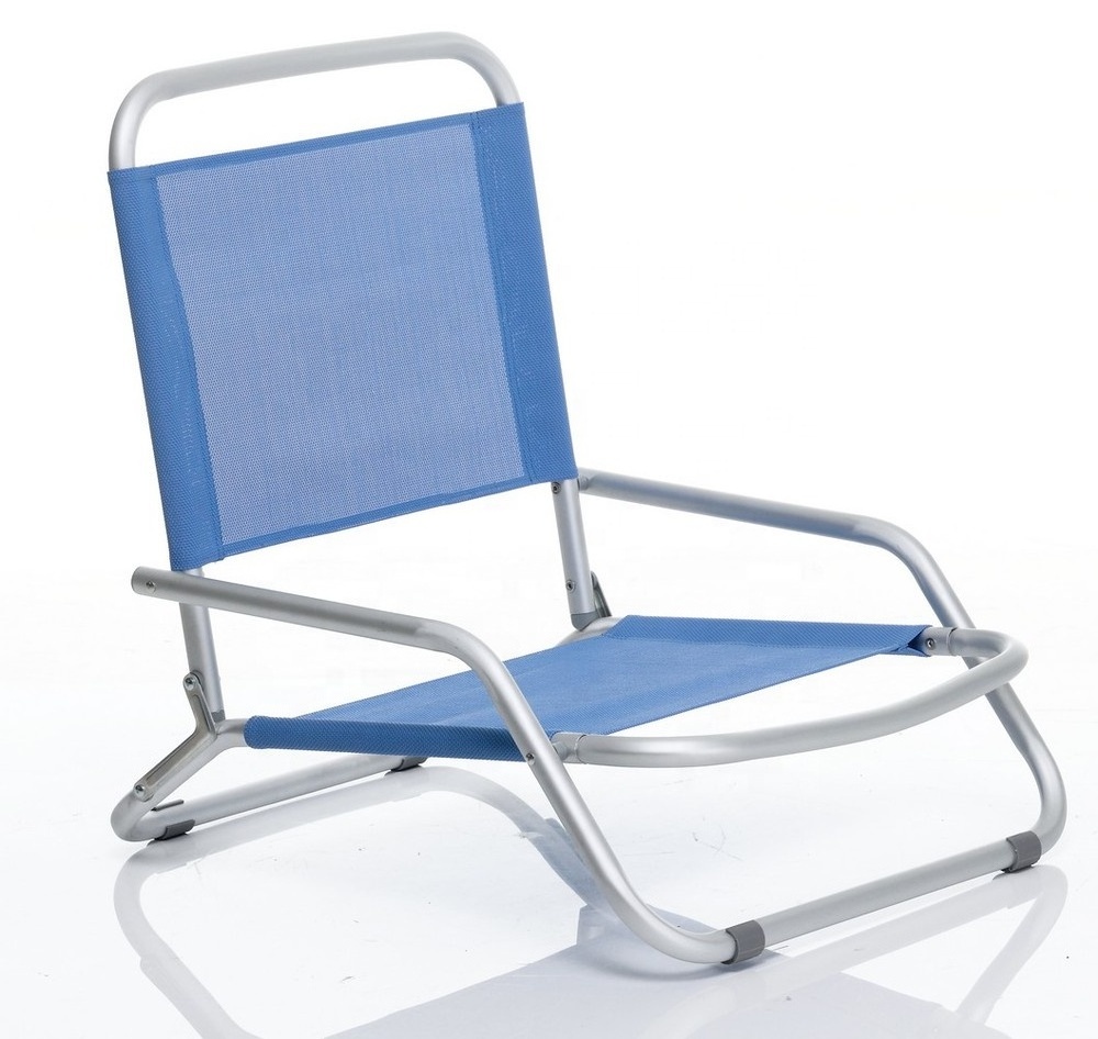 Aluminum Beach Chair With Textile Seat And Backrest