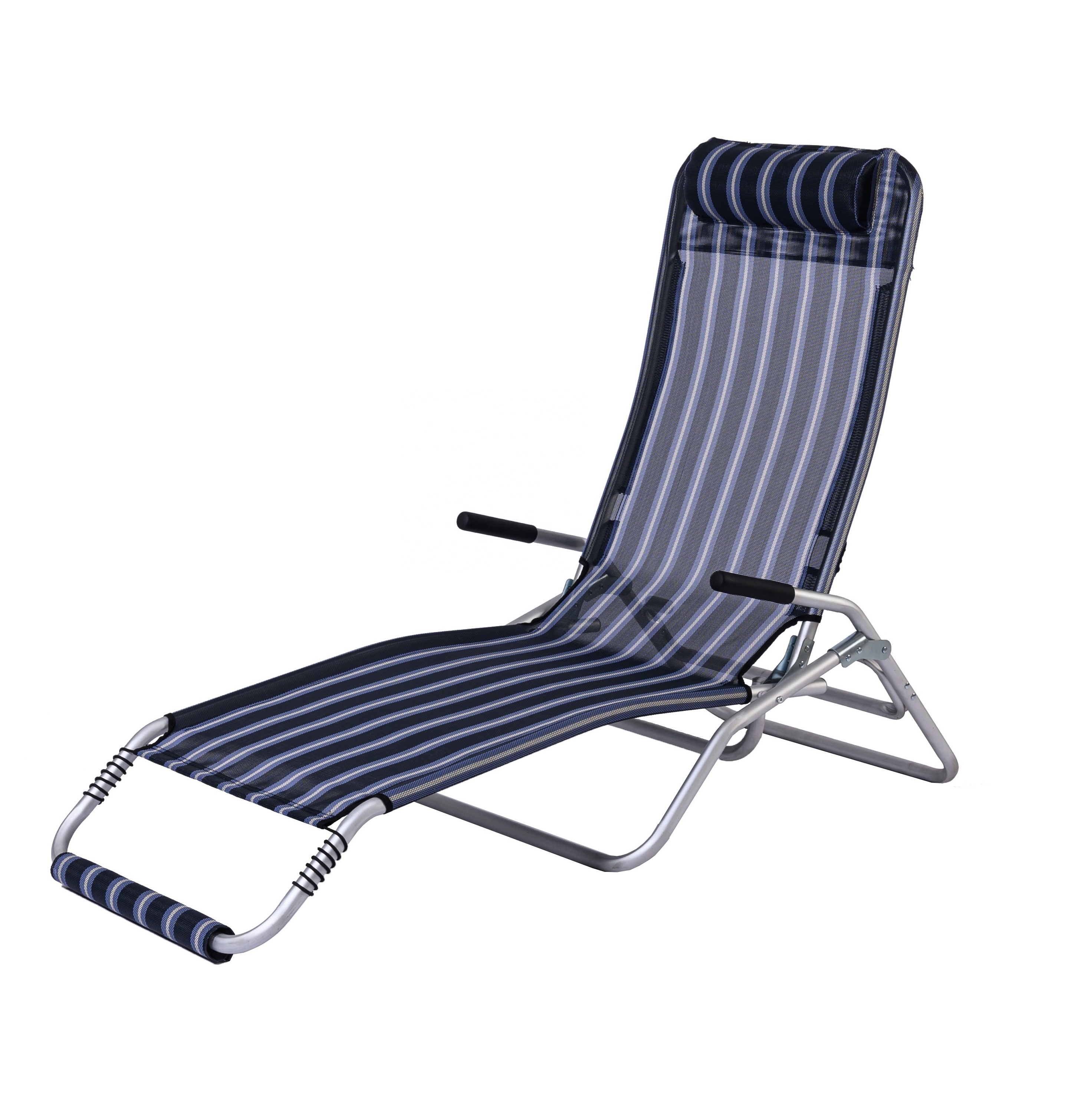 Fold Up Rocking Sun Lounger Chaise Modern Pool Lounge Chairs