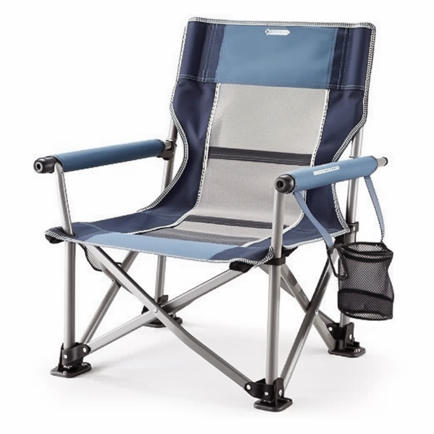 Oversized Compact Tri Fold Portable Beach Chair Folding Camping Beach Chair