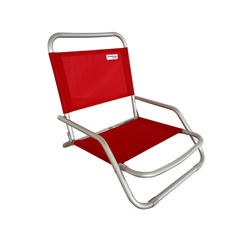 Aluminum Beach Chair With Textile Seat And Backrest