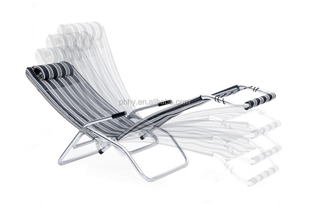 Easy Carrying Sun Beach Lounger Aluminum Zero Gravity Lounge Chair