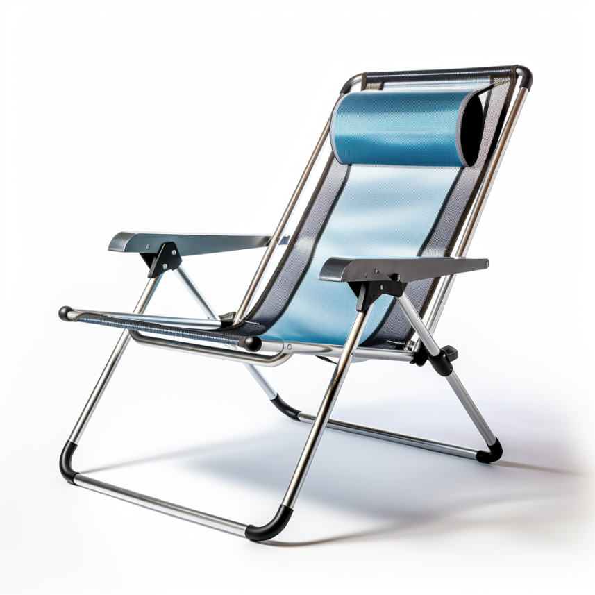 Zero Gravity Outdoor Aluminum Lightweight Folding Chaise Lounge Chair