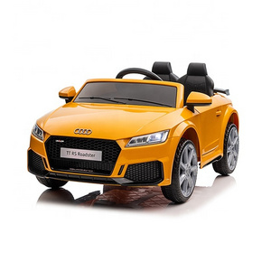 Licensed Audi TTRS kids electric car toys remote control 12v ride on car