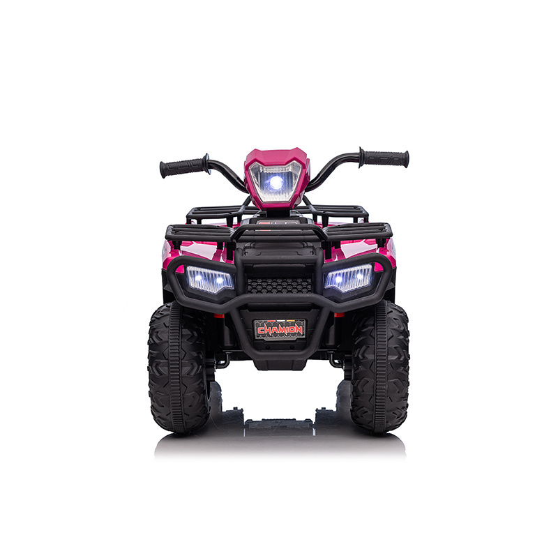 12V Battery Powered Electric ATV w/ LED Lights Quad car