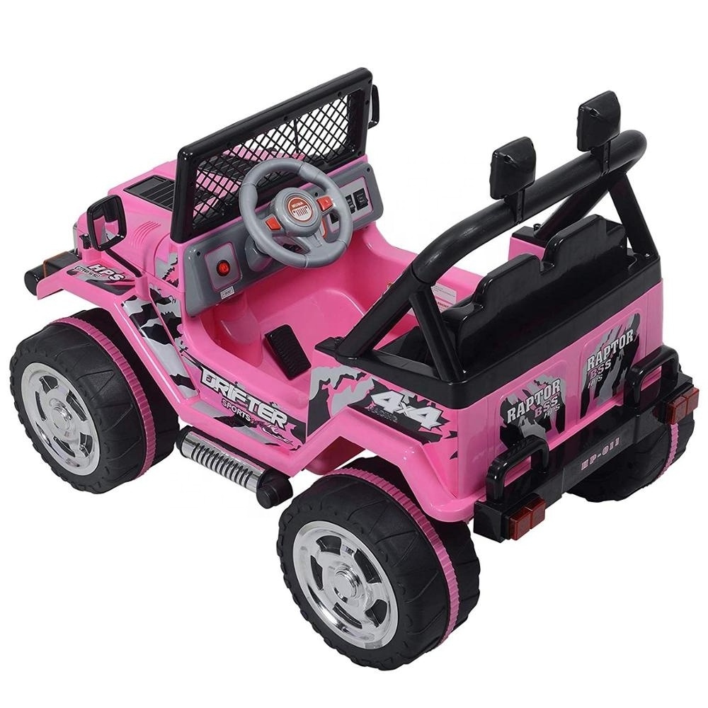 12V Kids Ride On Cars with Remote Control children's Electric Cars Motorized Cars for Kids LED Lights 3 Speeds