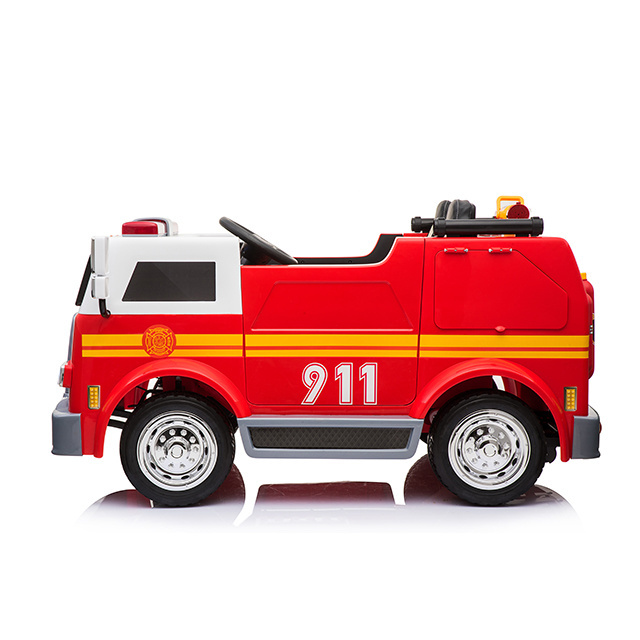 NEWEST kids ride on car 12V/24V battery powered fire fighting truck with music and horn, R/C function